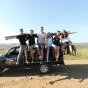 Students on safari in South Africa