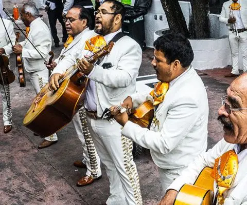 Marriachi band in Mexico
