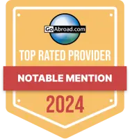 Notable Mention - GoAbroad Top Rated Volunteer Abroad Providers 2024