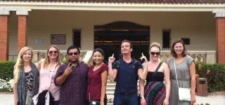 Connect-123 interns in Spain