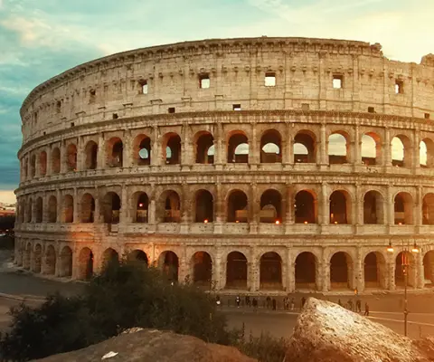 Colosseum in the afternoon light